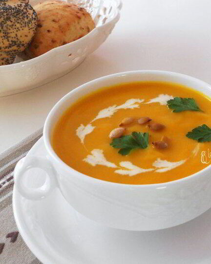 Рецепт пряного супа-пюре из тыквы