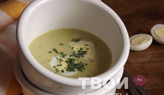 суп-пюре из брокколи
