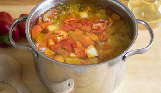 суп-пюре из кабачков