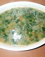 Суп-пюре из молодой крапивы