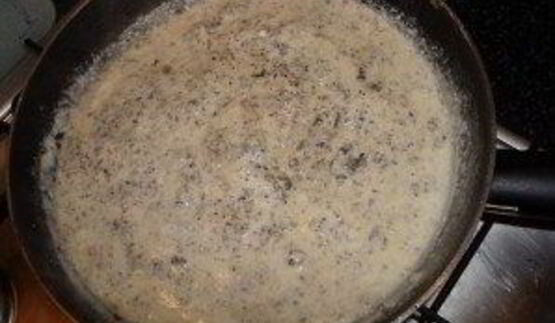 суп-пюре из шампиньонов