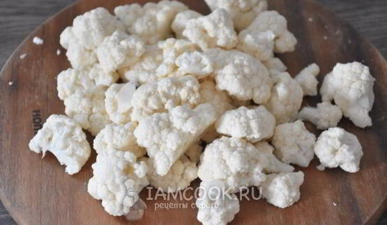 суп-пюре из цветной капусты и картофеля