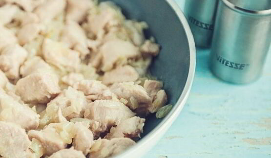 суп-пюре из тыквы с беконом