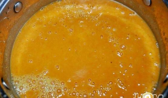 суп-пюре из запеченной тыквы