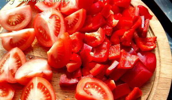 суп-пюре из запеченных овощей