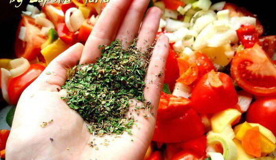 суп-пюре из запеченных овощей