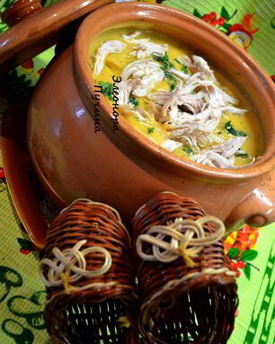 Суп-пюре в горшочке