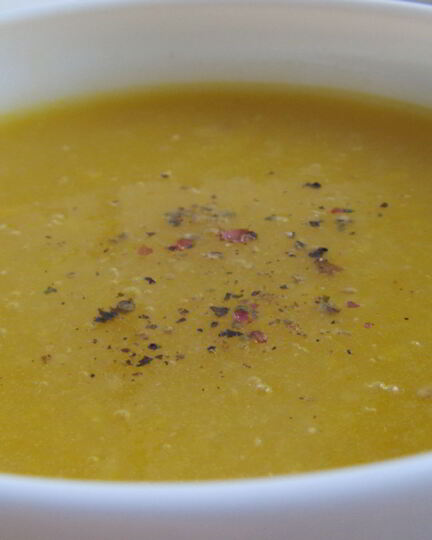 Рецепт тыквенного супа-пюре с имбирем