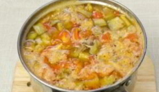 вегетарианский суп-пюре из чечевицы