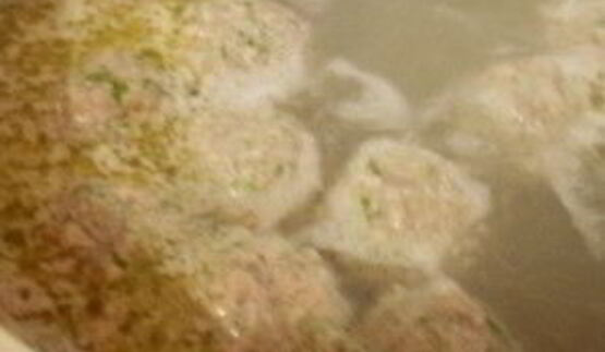 суп с грибами и фасолью