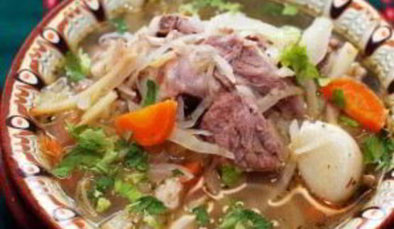 суп с индейкой