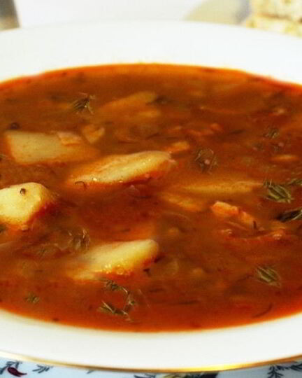 Рецепт супа с колбасками