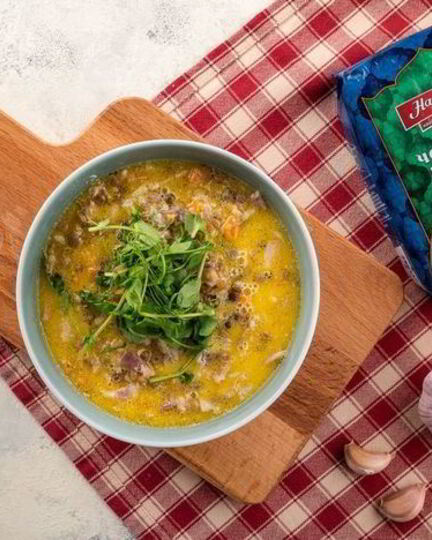 Рецепт супа с красной чечевицей и беконом