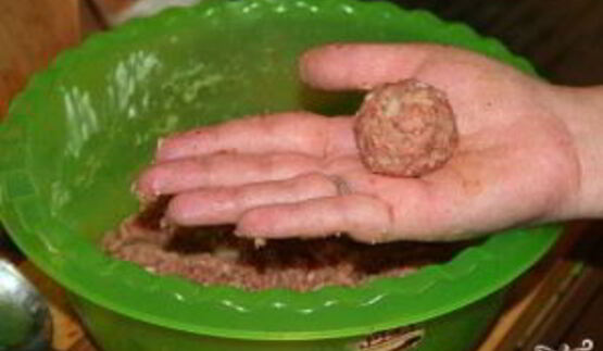 суп с нутом и фрикадельками