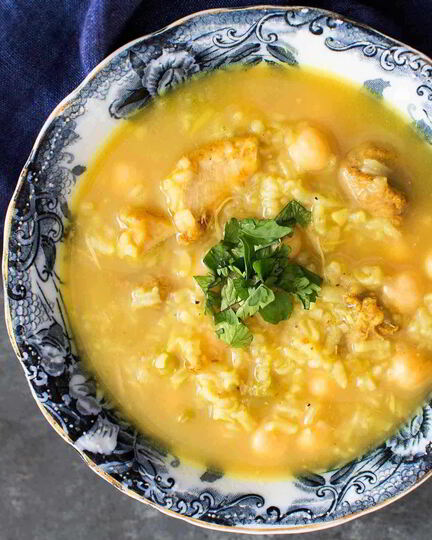 Рецепт супа с нутом