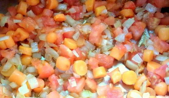 суп с сезонными бобовыми