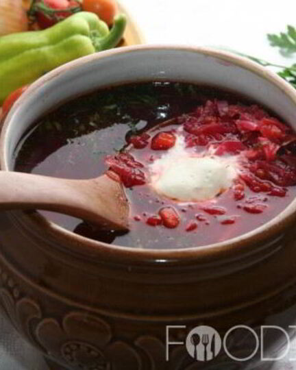 Рецепт горячего свекольника