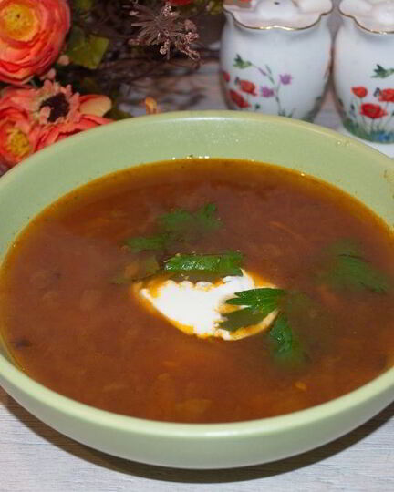 Рецепт свекольника постного