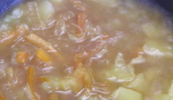 мягкий сырный суп-пюре