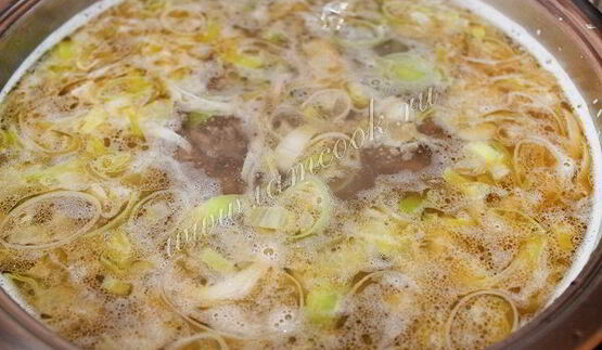 немецкий сырный суп k sesuppe