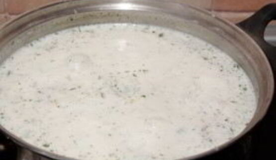 сырно-кукурузный суп