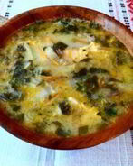 Сырно-щавелевый суп