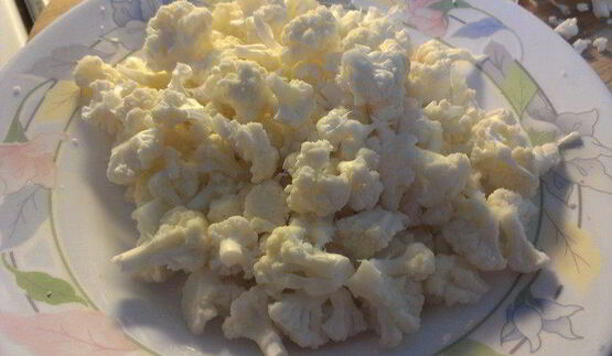 сырно-сливочный суп с цветной капустой