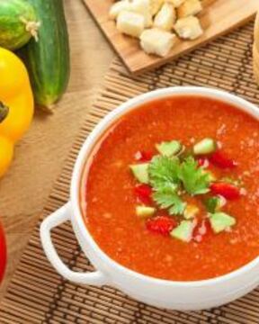 Сырно-томатный суп