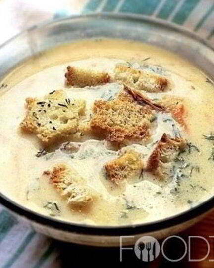 Рецепт сырного крема-супа