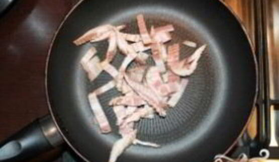 сырный суп с беконом