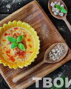 Сырный суп с курицей