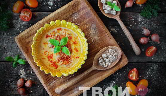 сырный суп с курицей