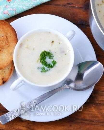 Рецепт сырного супа с плавленныма сырома