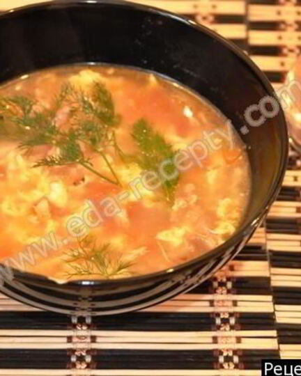 Рецепт сырного супа с сухариками и плавленым сыром