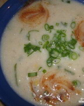 Сырный суп с цветной капустой