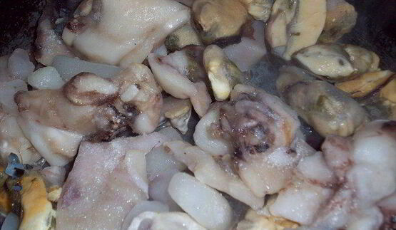 сырный супчик морской