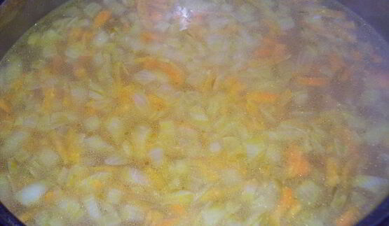 сырный супчик морской