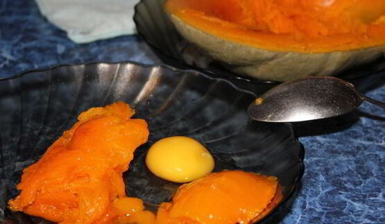 сырный супчик с тыквенными клецками