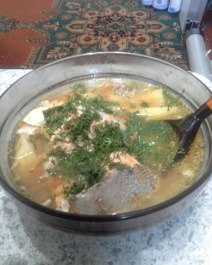 Рецепт домашней ухи