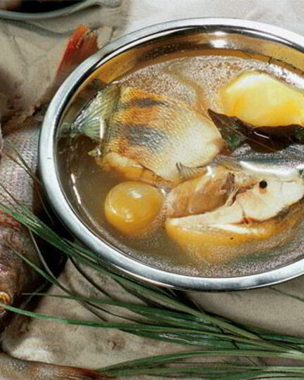 Рецепт рыбацкой ухи из судачков