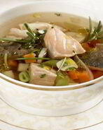 Уха из ершей с корнем сельдерея