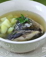 Уха из головы карпа