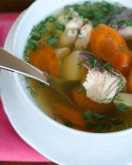 Рецепт ухи из горбуши