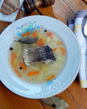 Уха из карпа