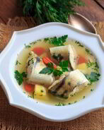 Уха из судака по-домашнему