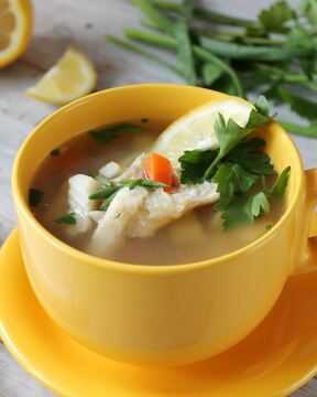 Уха из судака