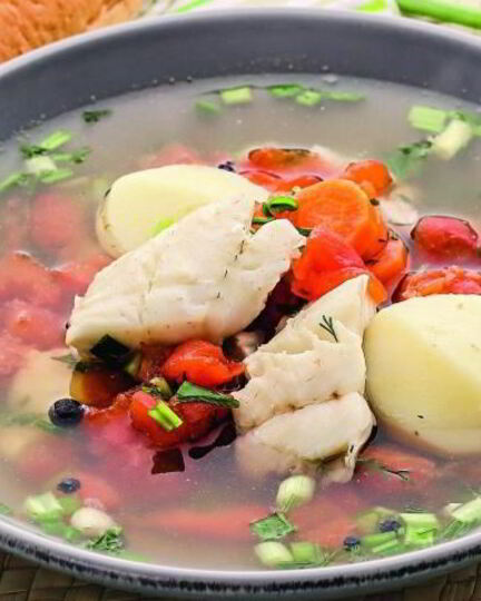 Рецепт ухи классической на костре