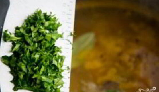 уха с креветками