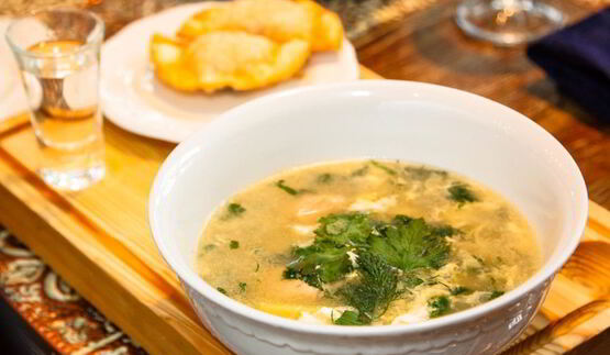 уха с водкой