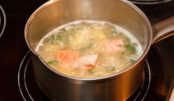 уха с водкой